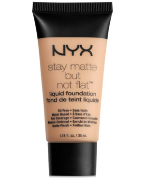 Nyx Professional Makeup Stay Matte But Not Flat Liquid Foundation | Macys (US)