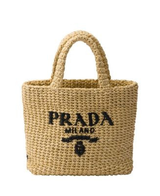 Prada Small Crochet Tote Bag  | Bloomingdale's Handbags | Bloomingdale's (US)