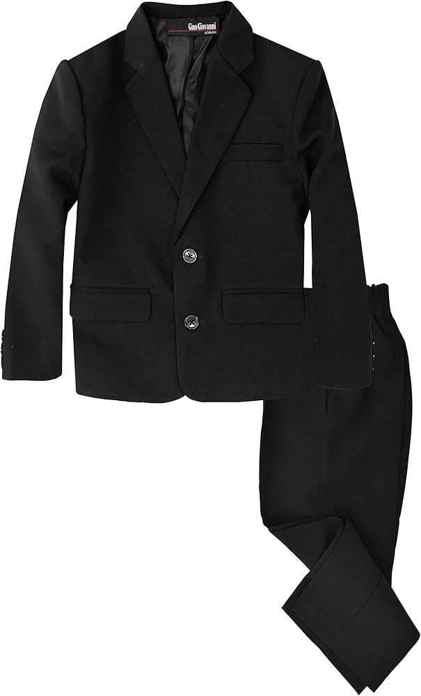 Gino Giovanni Boys 2 Piece Formal Suit Set | Amazon (US)