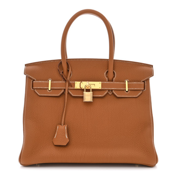Togo Birkin 30 Gold | FASHIONPHILE (US)