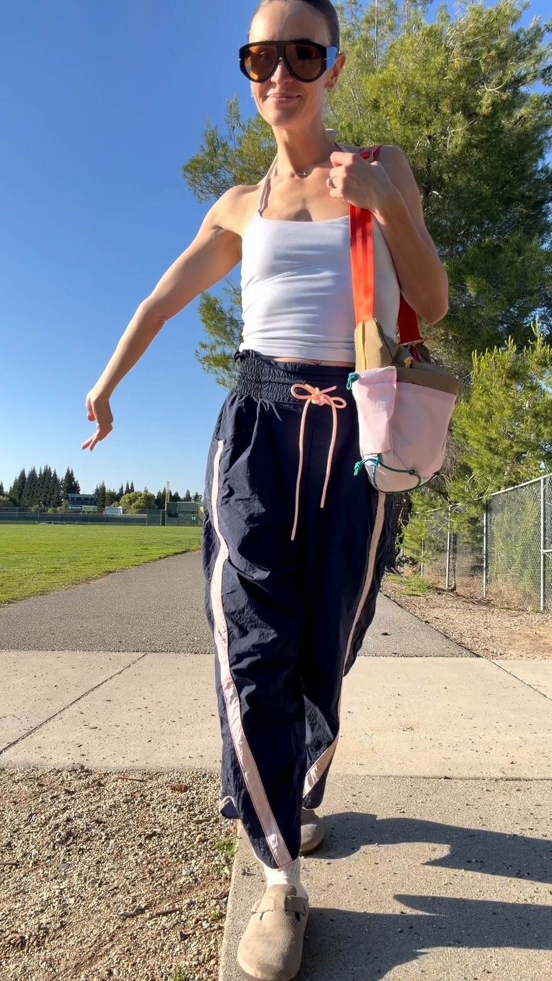 Mom of 4 fit check 
Small in halter top 
Xs/S in free people pants

#LTKootd #LTKMothersDay #LTKmomlife