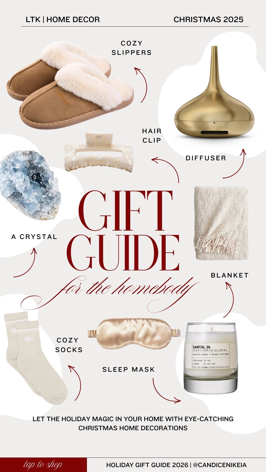 For the girl who never wants to leave the house ✨ Rounded up my top cozy finds for Christmas 2025. Classics, neutrals, and luxe little comforts. Tap to shop!

#LTKGiftGuide #LTKFindsUnder50 #LTKHoliday