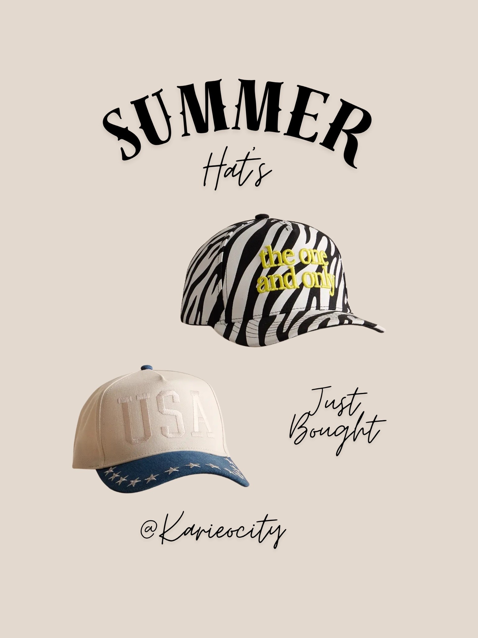 Summer Hat’s just bought ☀️

Summer// Summer Hats // Buckle// Buckle hats // Summer Fashion Zebra Print// Zebra Print hat// USA // USA Hat

#LTKActive #LTKdayinmylife #LTKmomlife