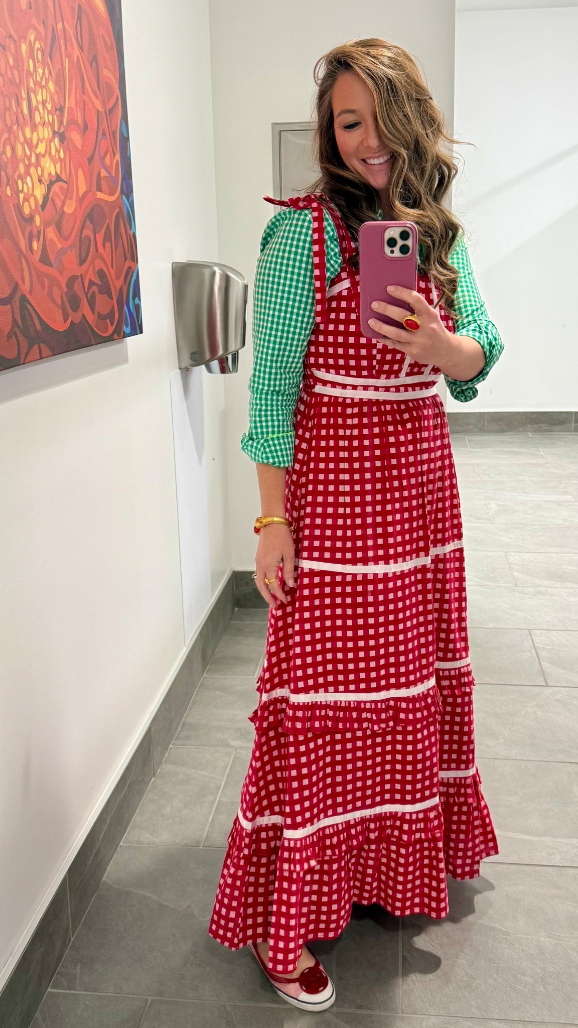 Christmas work outfits / Mrs. Claus / gingham or gingham / red gingham 

#LTKHoliday #LTKootd #LTKGiftGuide