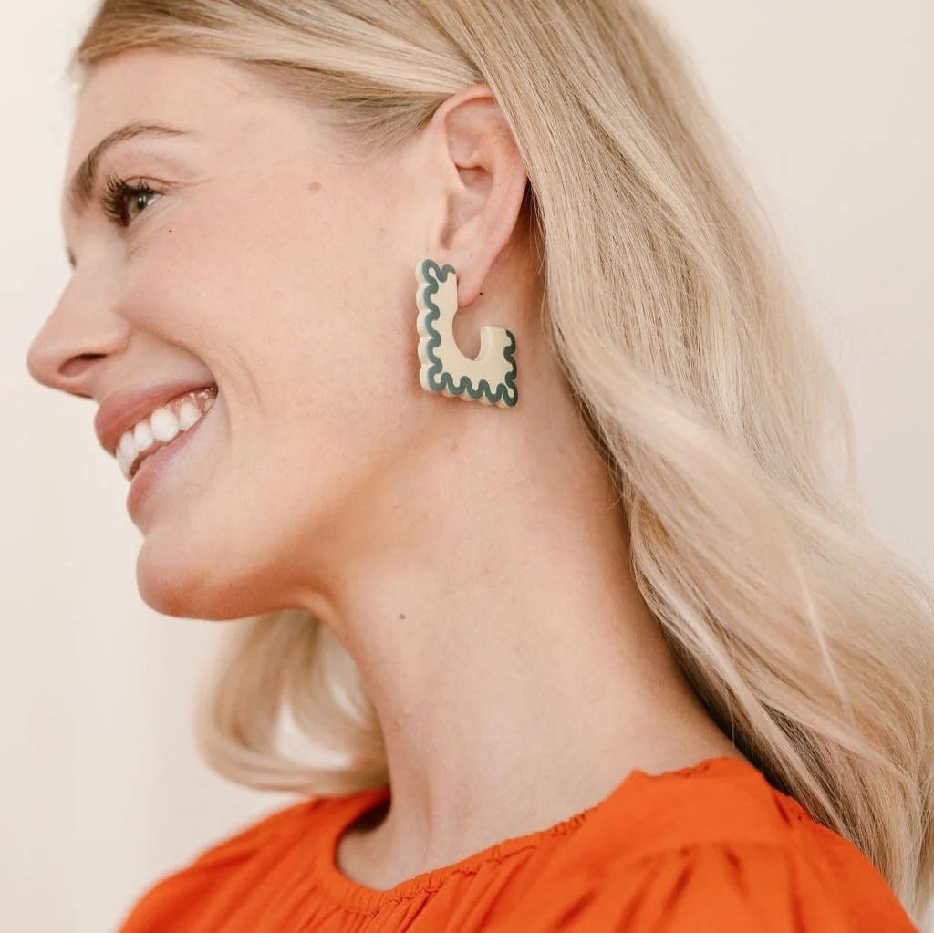 Vanilla Horchata Earrings | Sunshine Tienda