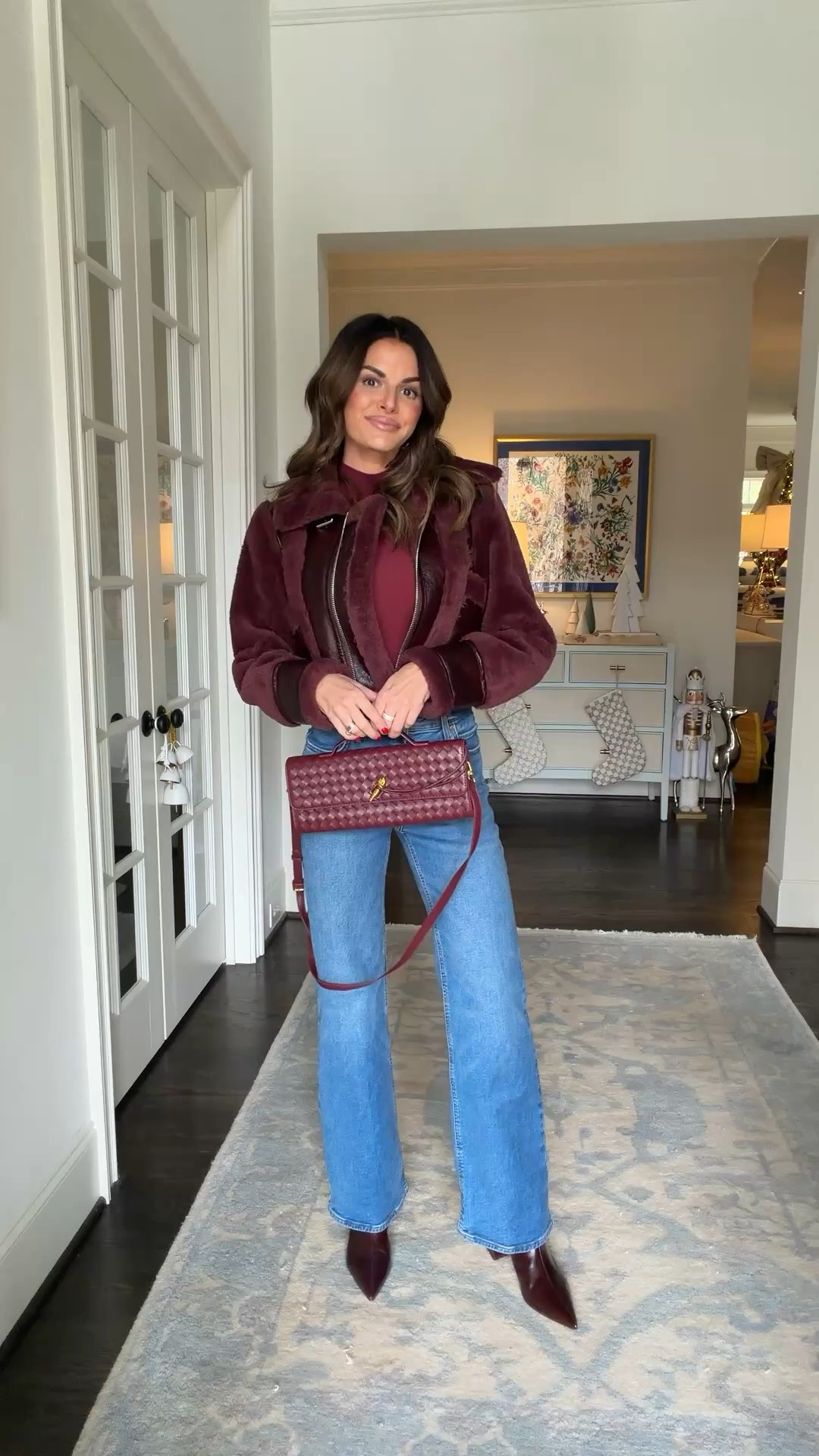 Love a monochrome look this time of year! 

Purse is on sale from Amazon! 

#LTKHoliday #LTKSeasonal