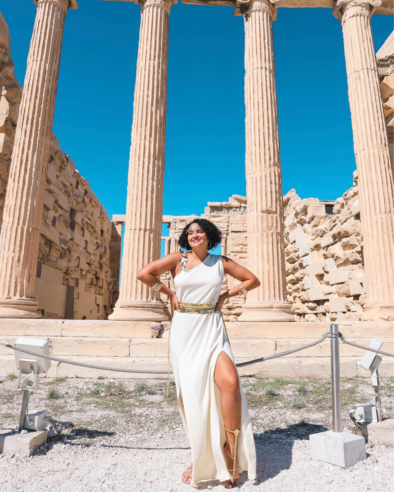While visiting Athena’s Temple in Athens, Greece I knew I needed to shoot one of my costumes here! This Greek Goddess costume is from Amazon and is ONLY $50! I ended up going without the sash and loved how it looks. 

Greek Goddess Costume 
Green Goddess
Athena Costume
Costume Ideas 
Athena’s Temple
Roman Goddess
Goddess Costume
Roman Costume
Greek Costume 

#LTKHalloween #LTKtravel #LTKunder100