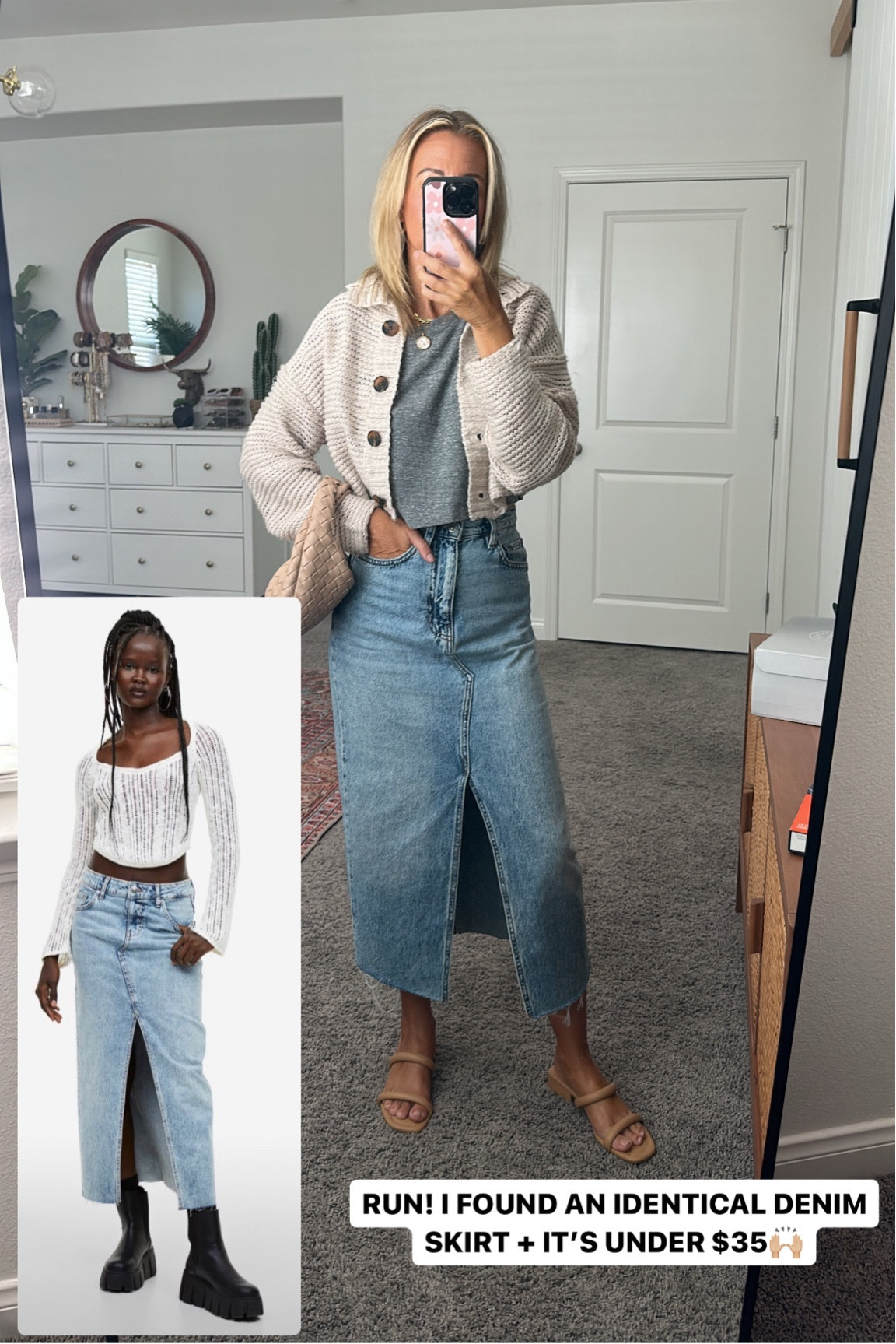 Denim Skirt curated on LTK