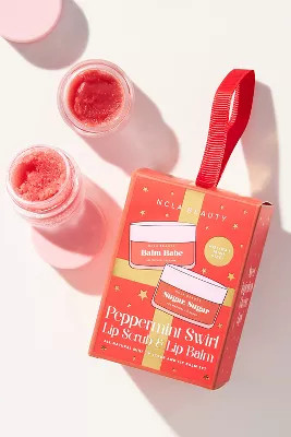 NCLA Beauty Lip Duo Ornament Gift Set | Anthropologie (US)