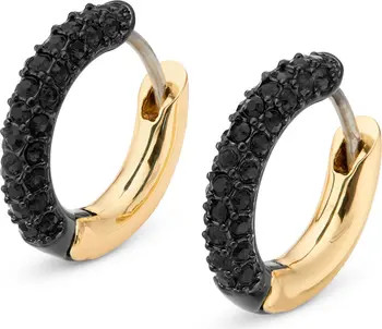 Kurt Geiger London Crystal Pav\u00e9 Huggie Hoop Earrings | Nordstromrack | Nordstrom Rack