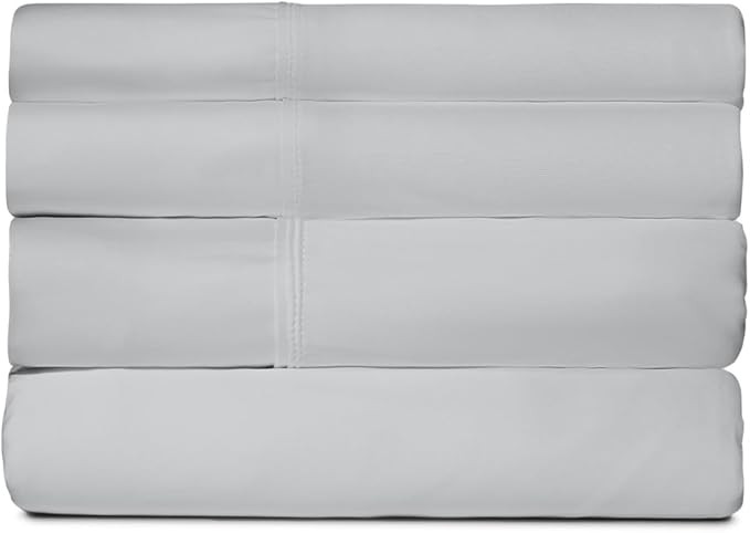 SHEEX - Active Comfort Cooling Sheets Set (King/California King) Silver Cloud - Moisture Wicking ... | Amazon (US)