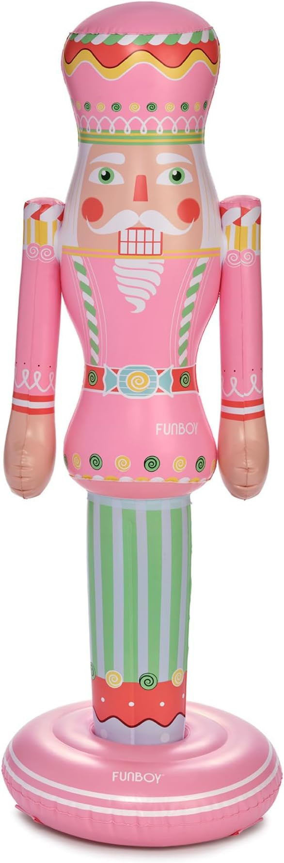 FUNBOY Pink Inflatable Nutcracker – 3.5ft Tall Indoor/Outdoor Holiday Decoration – Christmas ... | Amazon (US)