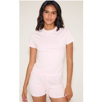 Baby Pink Jersey Pj Shorts | PrettyLittleThing US