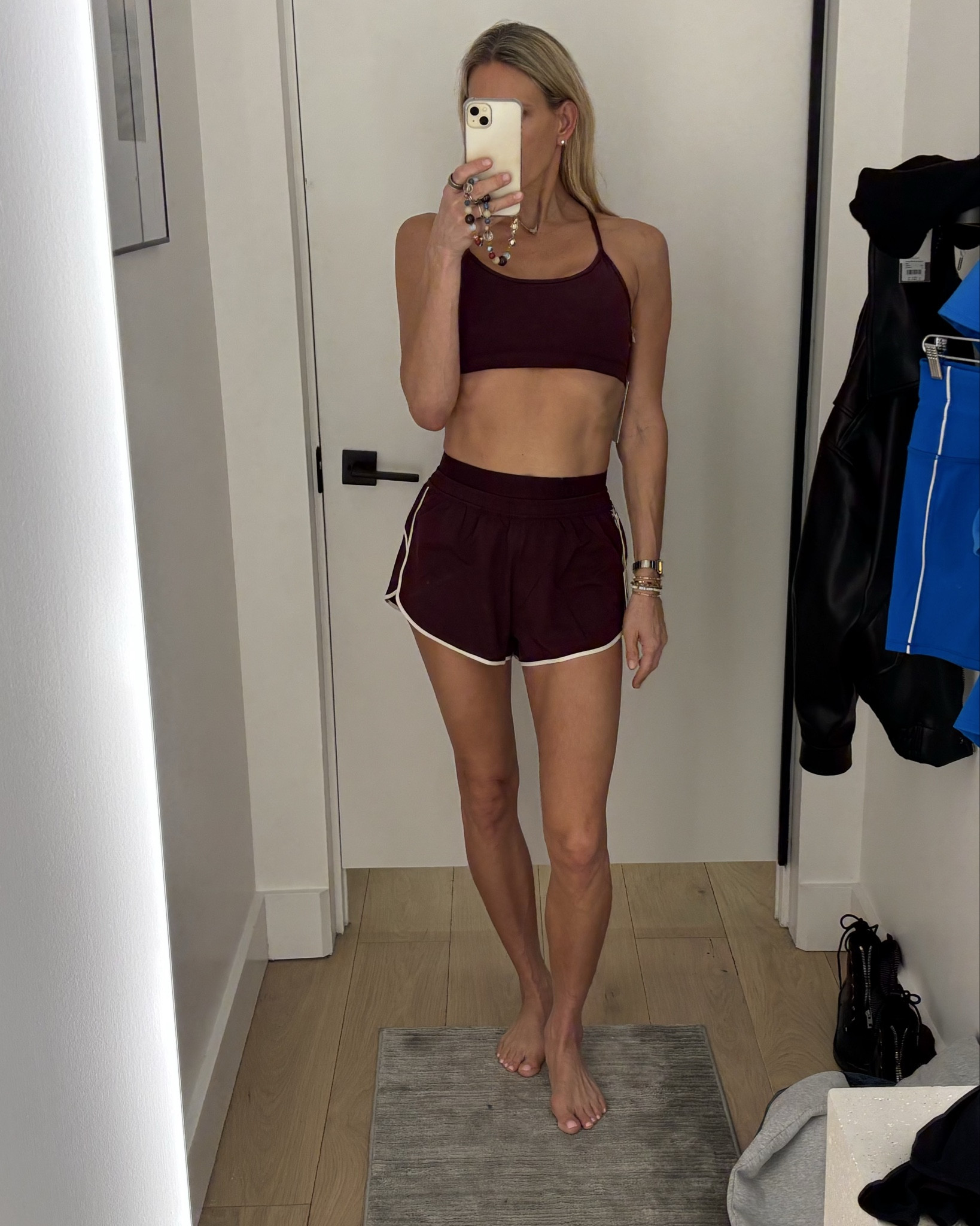 @Vuori US new spring colors are on fire! I love this “cerise” color. And these cute banded shorts are absolute perfection! Wearing cute sets helps me stay motivated💜

#LTKActive #LTKOver40