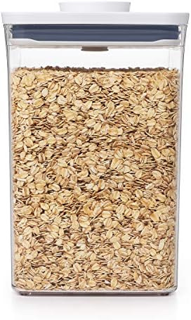 OXO Good Grips POP Container – Airtight 4.4 Qt for Flour and More Food Storage, Square, Clear | Amazon (US)