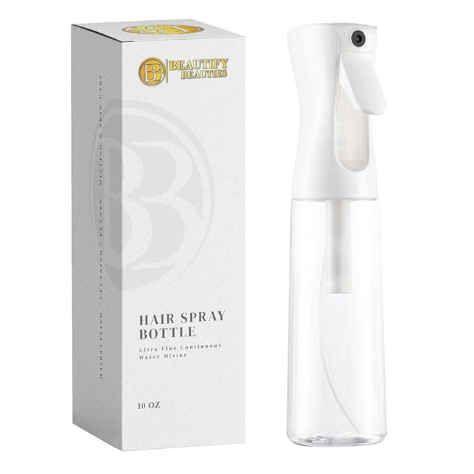 BeautifyBeauties Hair Spray Bottle – Ultra Fine Continuous Water Mister for Hairstyling, Cleani... | Amazon (US)