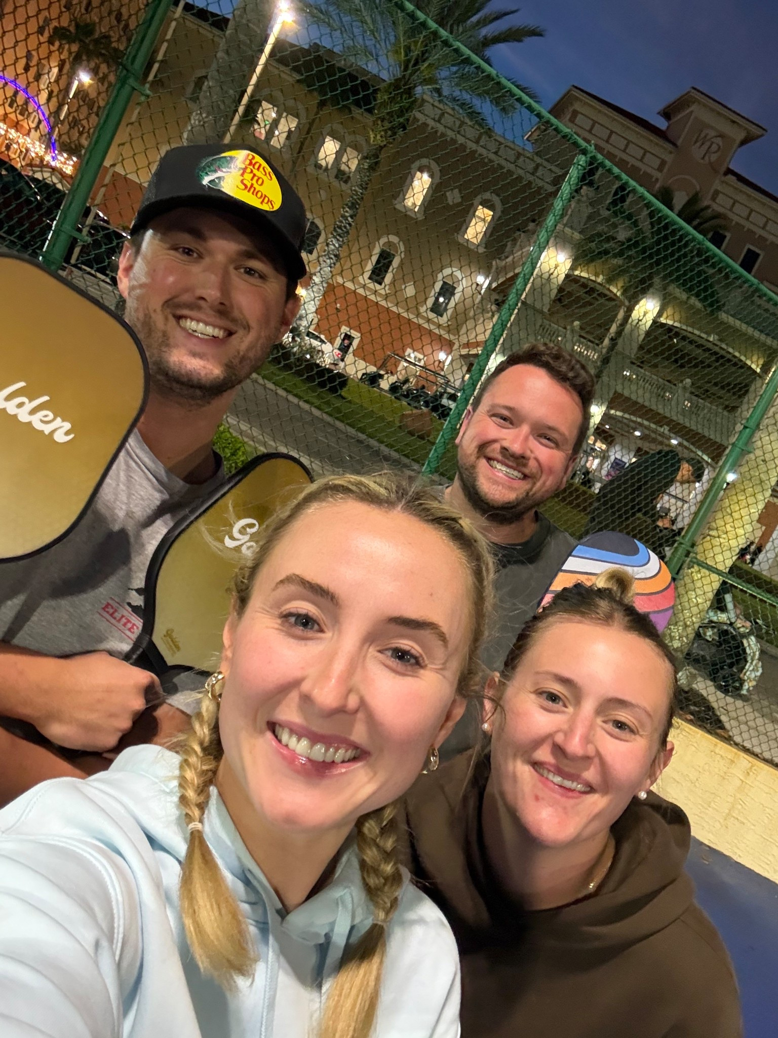 Pickleball date night 💙