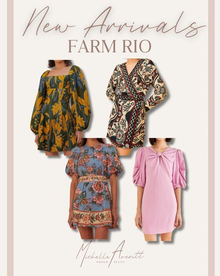 New Arrivals I am loving at Farm Rio! 

#LTKworkwear #LTKstyletip #LTKSeasonal