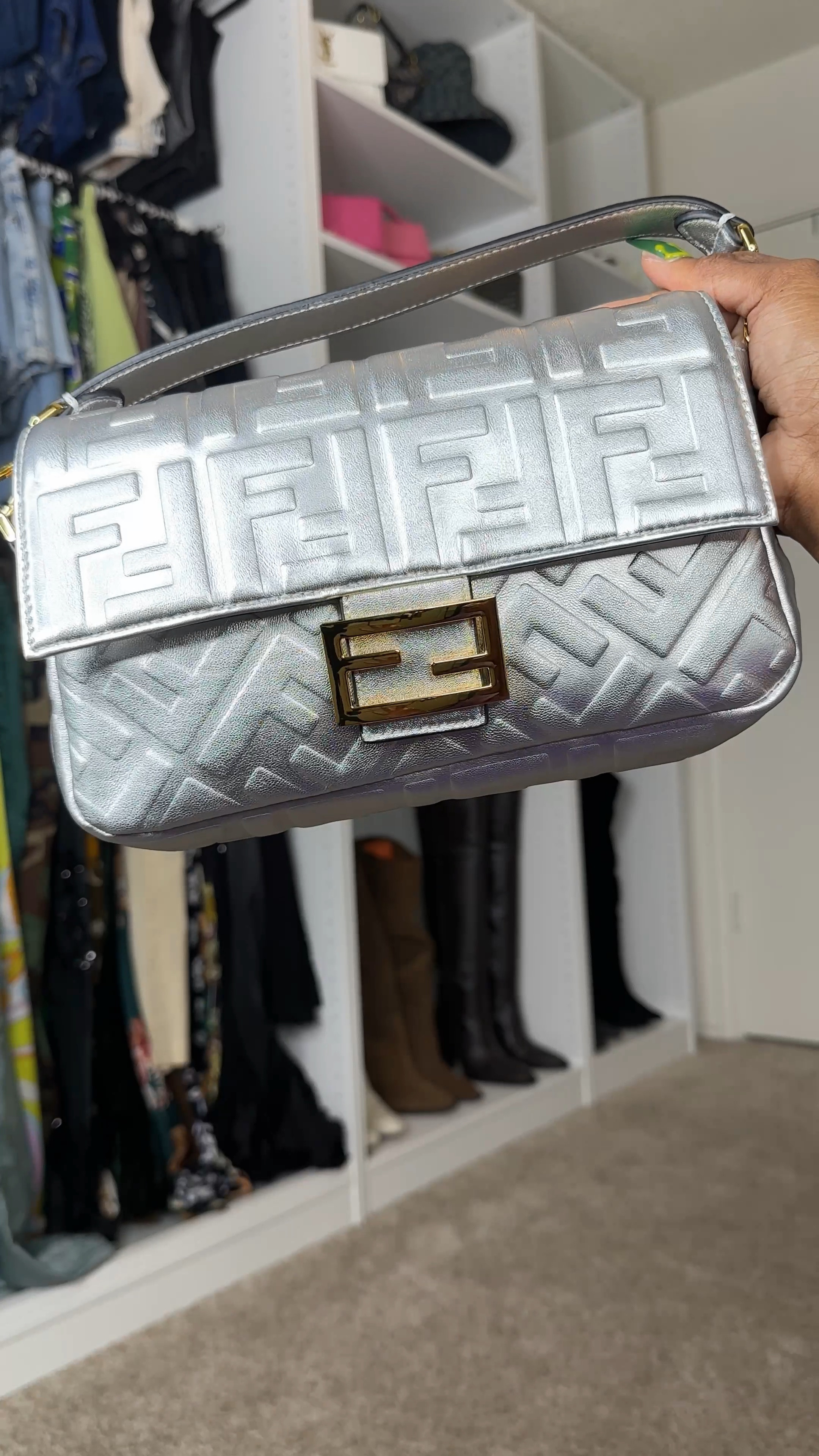 Baguette Chain Midi Bag - FENDI curated on LTK