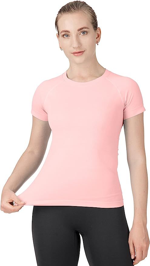 MathCat Workout Shirts for Women,Workout Tops for Women Short Sleeve,Yoga T Shirts for Women,Brea... | Amazon (US)