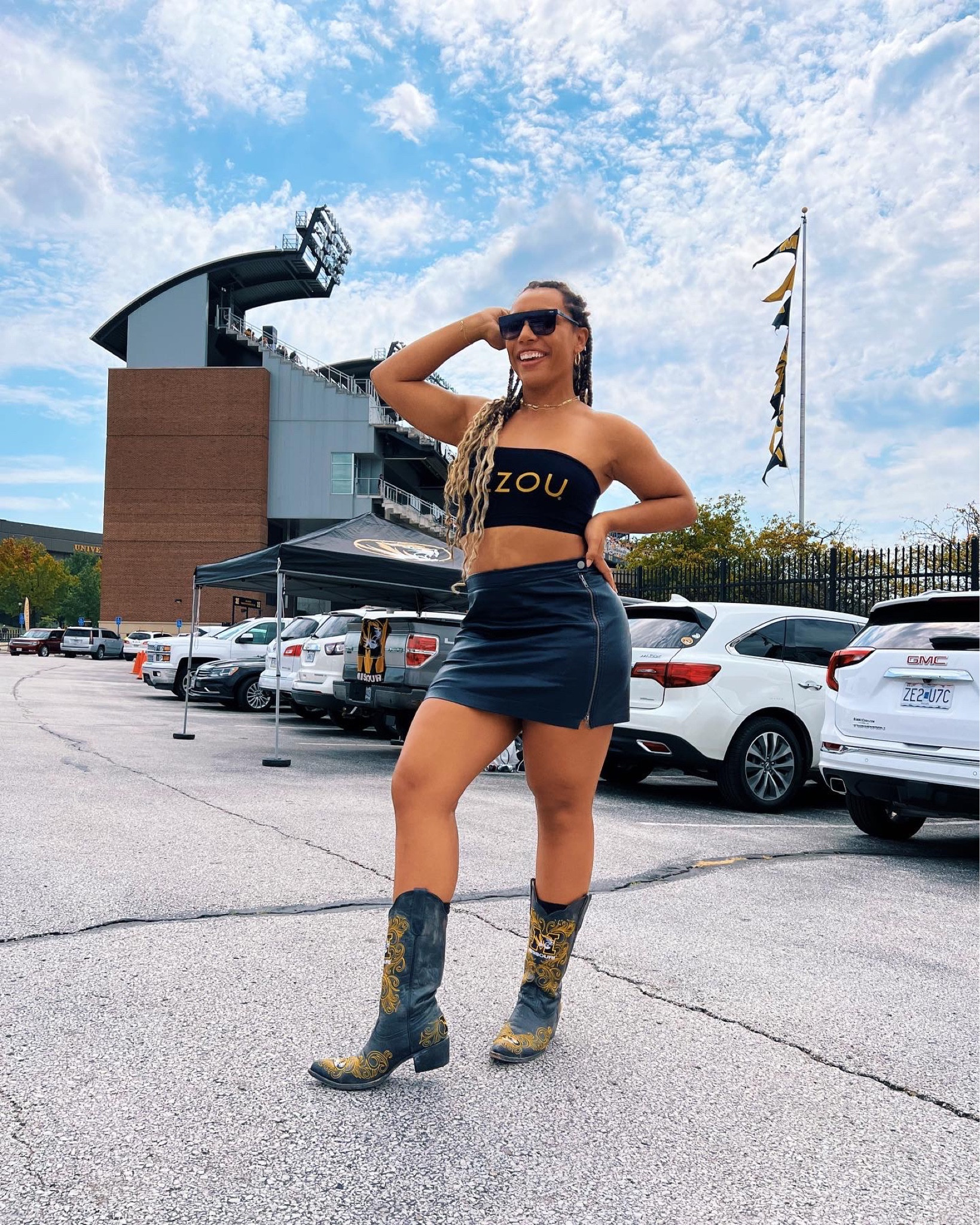 Mizzou gameday outfit 