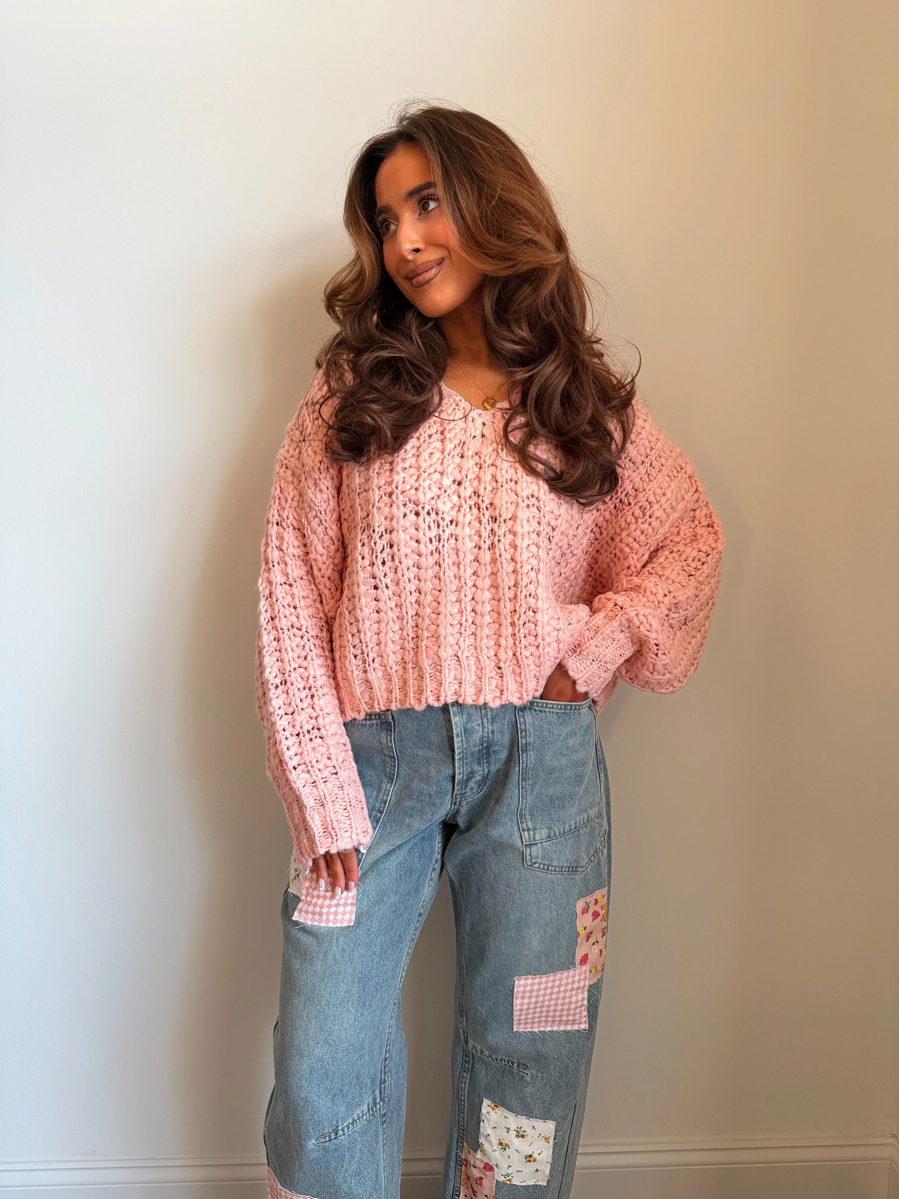 Pretty in Pink Sweater | Shop Your Darling Style