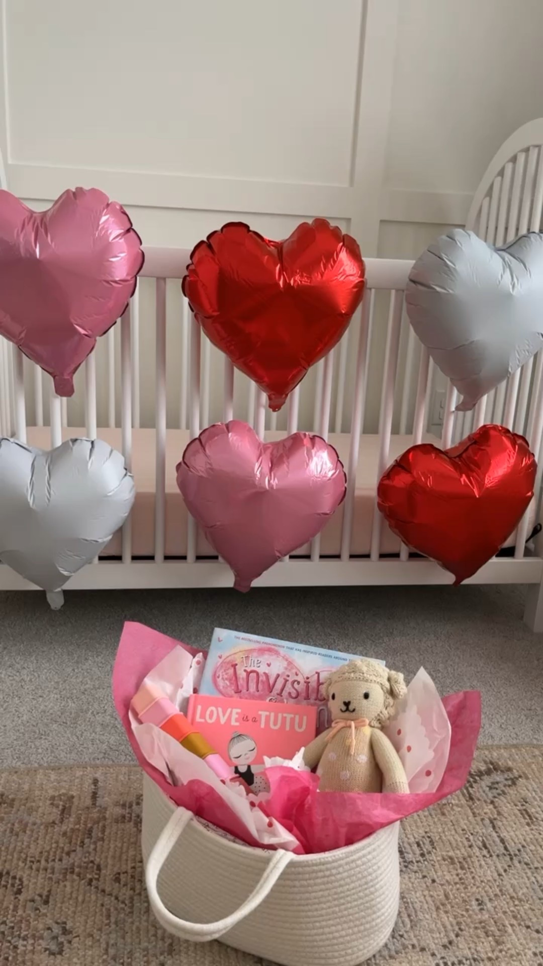 Resharing Mallory’s Valentine’s Day basket from last year! 🩷🌷🎀🫶🏻 baby square nesting cups/ stacking cups, Cuddle + Kind doll lamb, The Invisible String kids book, Love is a Tutu baby book, & her personalized name busy board puzzle (came in a few days after Valentine’s Day so it didn’t get to go in her basket).

Valentine’s Day gift, gift guides, baby toys, kid games, love basket, valentines basket

#LTKBaby #LTKSeasonal #LTKKids