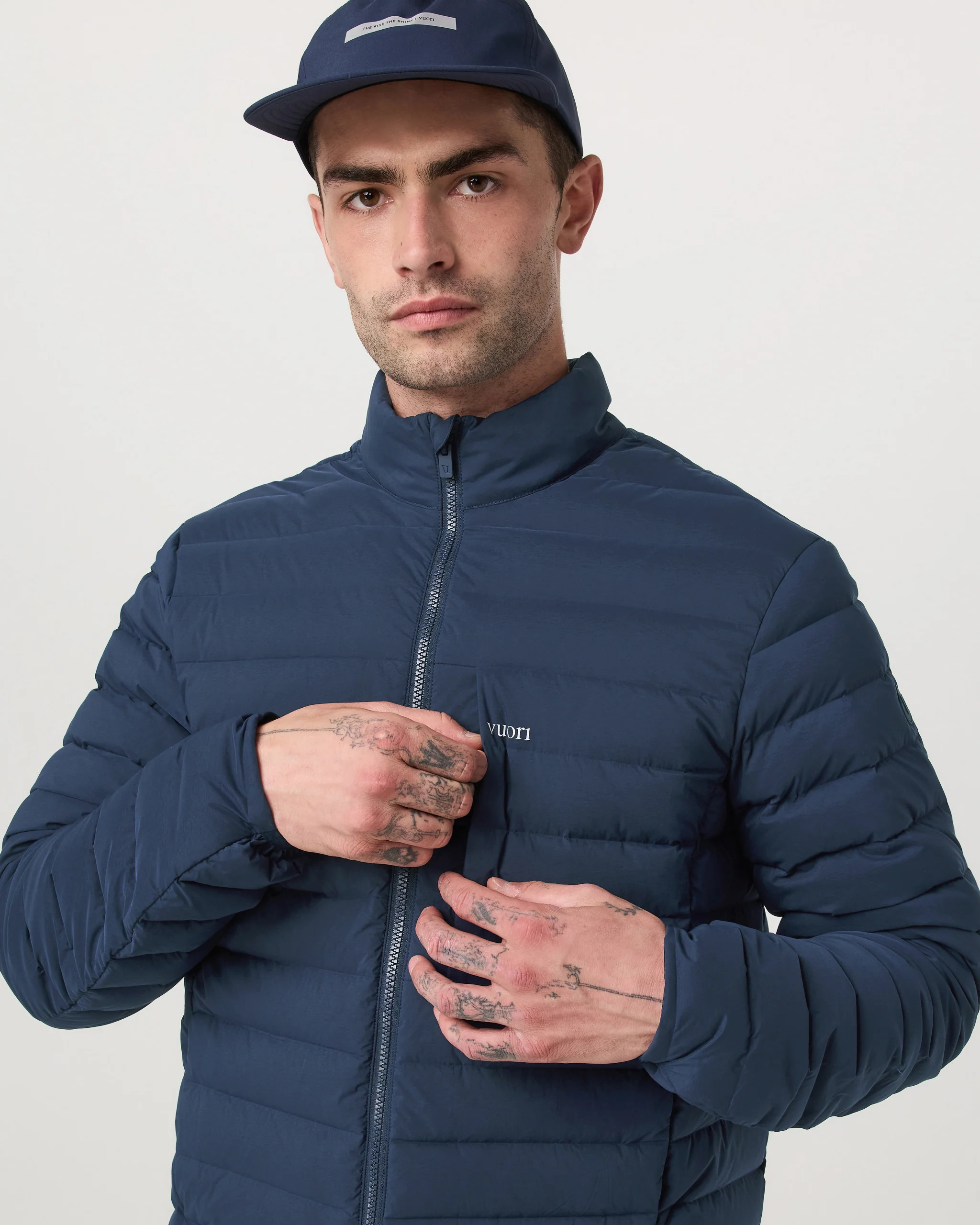 Men's Steadfast Insulated Full Zip Jacket | Blue Coast | Vuori | Vuori Clothing (US & Canada)