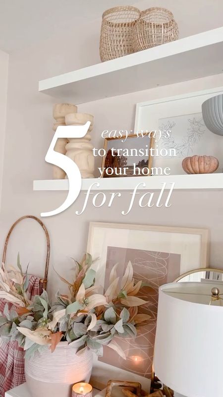 Easy fall decor, home decor, fall stems, fall leaves, fall decorating, fall pillows, neutral decor, fall art

#LTKhome #LTKSeasonal