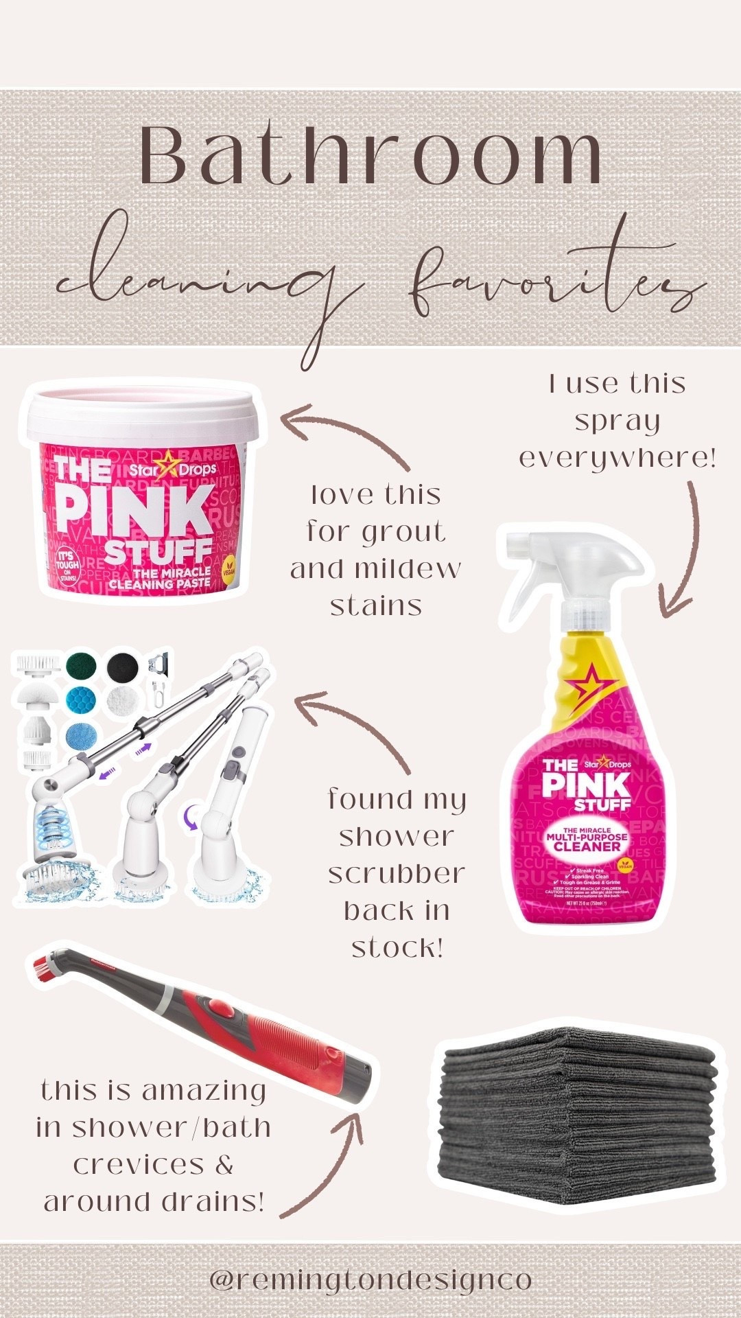 Bathroom cleaning favorites🫶🏻✨

Cleaning essentials - Cleaning favorites - Amazon finds - Amazon cleaning - Bathroom cleaning #LTKStyleTip
