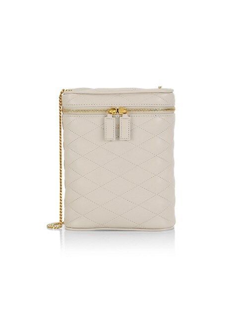 Mini Vanity Vertical Quilted Leather Shoulder Bag | Saks Fifth Avenue
