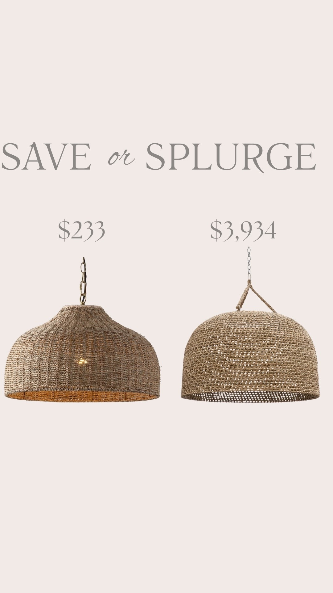 Save vs splurge

#LTKHome