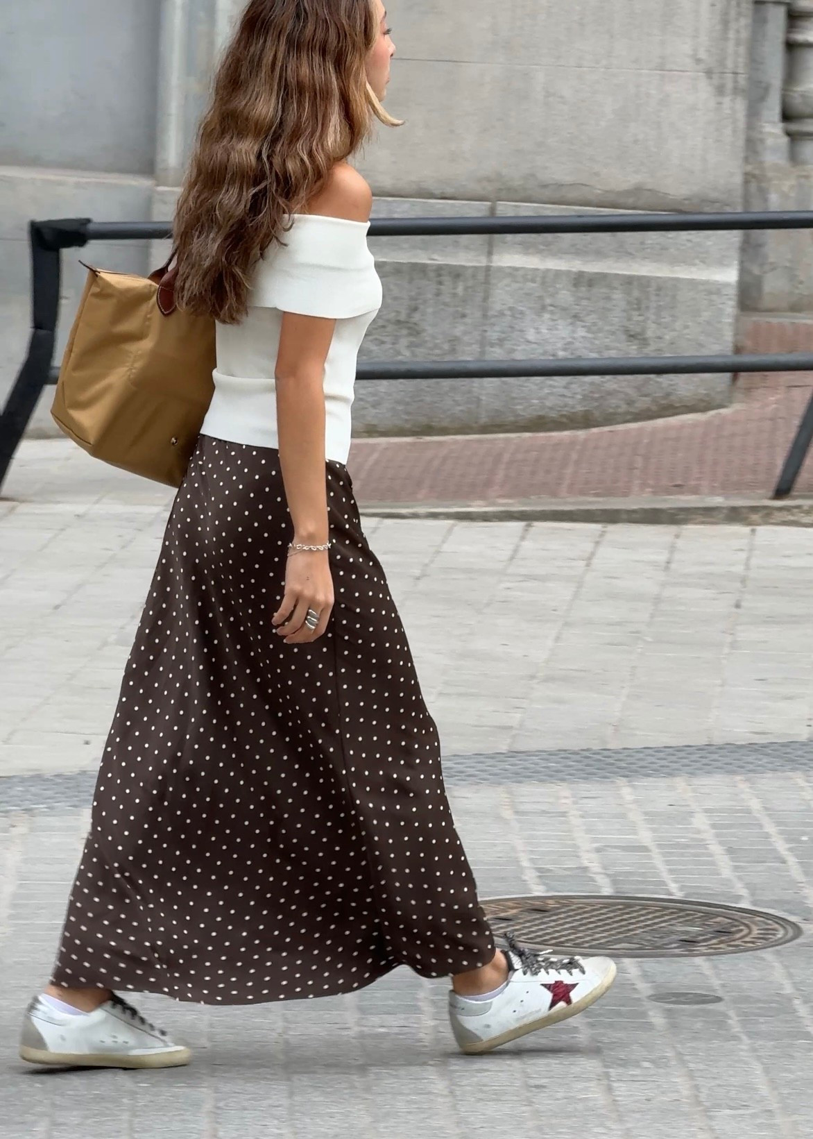 Polka dot skirt + golden goose sneakers in Madrid 🤎 



#LTKespana #LTKeurope #LTKFashionMonth