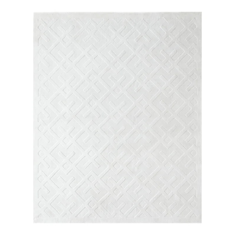 Gallina Handmade White Rug | Wayfair North America