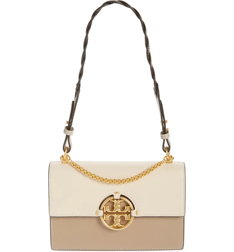 Tory Burch Miller Colorblock Leather Flap Shoulder Bag | Nordstrom | Nordstrom