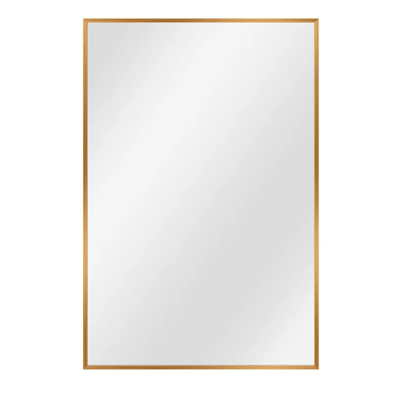 Matthews Aluminum Alloy Bathroom / Vanity Mirror | Wayfair North America