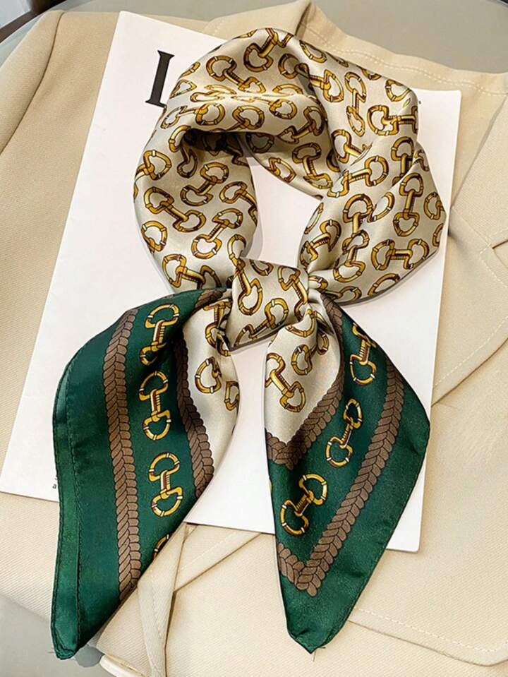 1pc Lady Spring And Summer Scarf Scarf High-Grade Sense Neck Scarf Lightweight Daily Bandana,Hair... | SHEIN