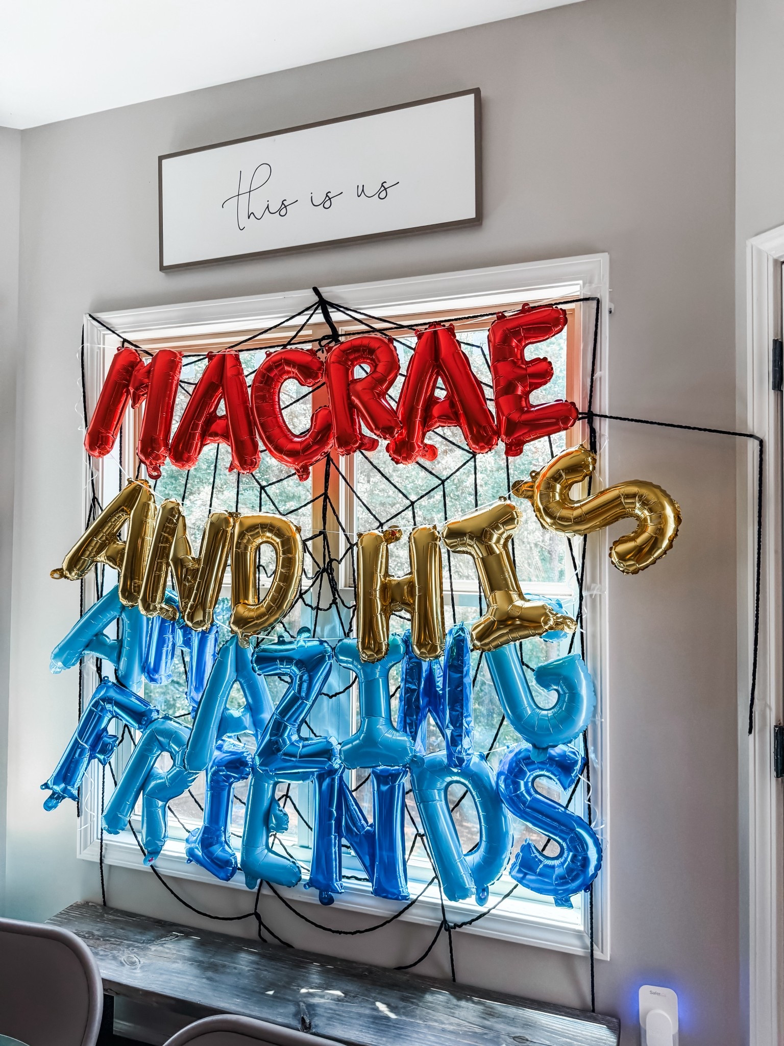 spider-man themed birthday party customized balloon garland 

#LTKParties #LTKKids