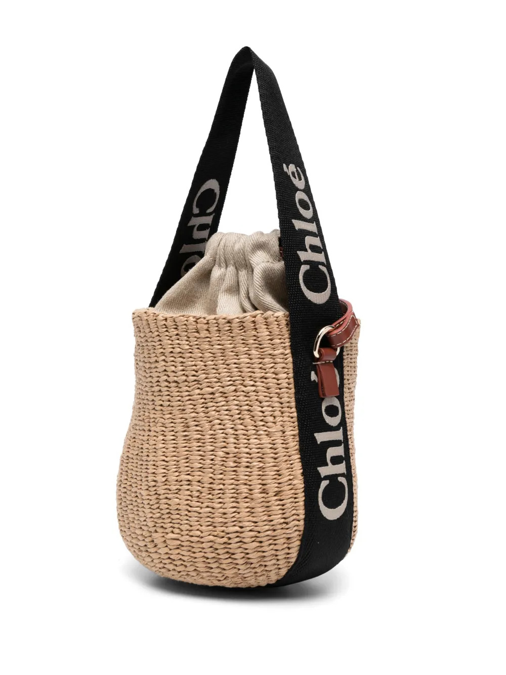 Chloé Small Woody Bucket Bag | Neutrals | FARFETCH UK | Farfetch Global