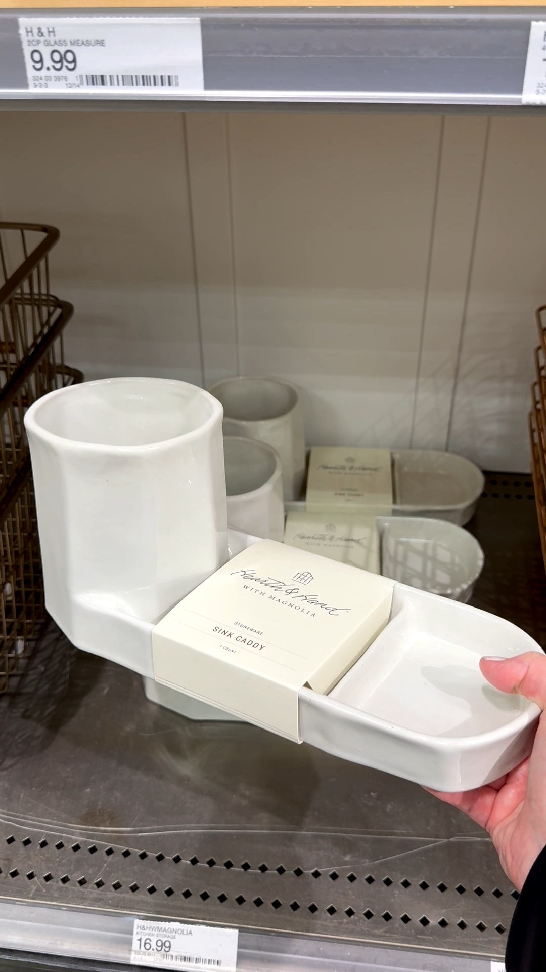 I love the look of this ceramic sink caddy…and it has some other practical uses too besides being in the kitchen! 🍽️

It’s a heavyweight stoneware in a beautiful cream color. Use it by the kitchen sink for sponges and scrub brushes. Because the round cup holder has a drainage hole, you could also use it for a plant. And the reason I bought one was for storing my mosaic hand tools and bottles of adhesives on my work table.

For mosaic tips, tutorials + inspiration please visit my YouTube channel: YouTube.com/julieweilbacher, and follow @julieweilbacher on Instagram.

#sinkcaddy #sinkorganization #target #kitchenspongeholder #kitchensoapholder #craftroomorganization #uniqueplanter #plantpot

#LTKHome #LTKSeasonal