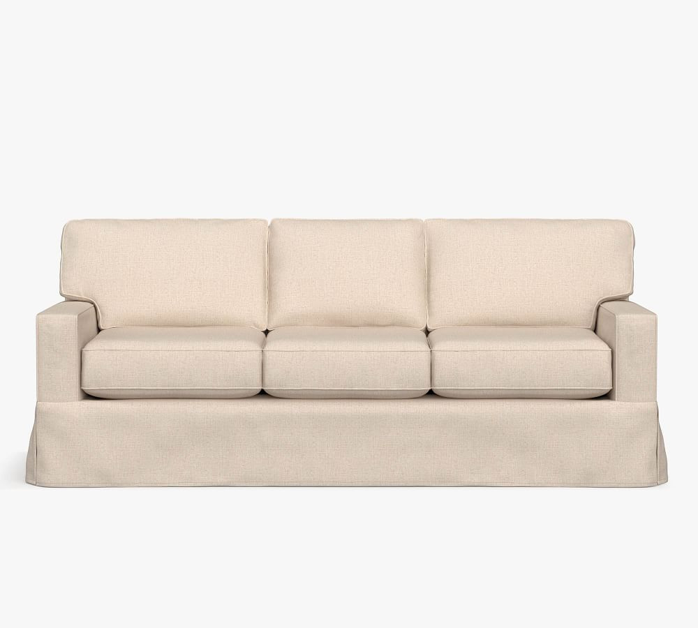 Buchanan Square Arm Slipcovered Sofa | Pottery Barn (US)