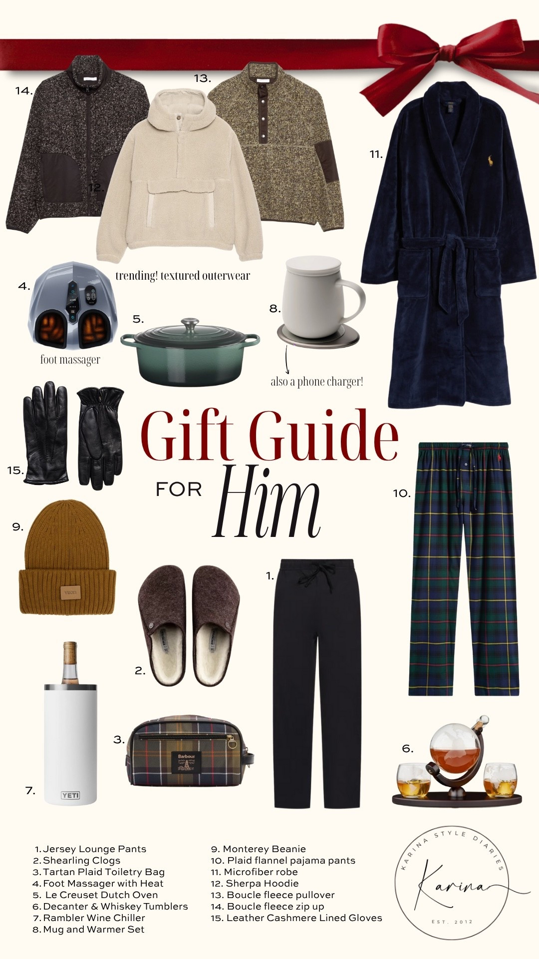 Gifting for all the guys in your life🎁  from sherpa boucle fleece, stocking stuffers, plaid pajamas to kitchen cookware and gadgets! Many on sale now!

#LTKCyberWeek 

#LTKGiftGuide #LTKMens