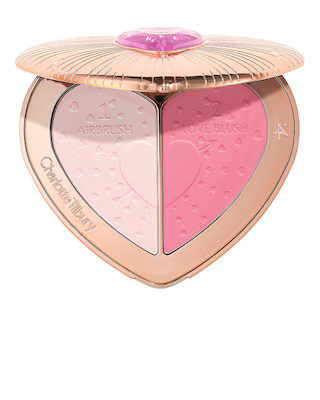 Charlotte Tilbury Charlotte's Beauty Soulmates Face Palette in Pillow Talk Flawless Pink | FWRD | FWRD 
