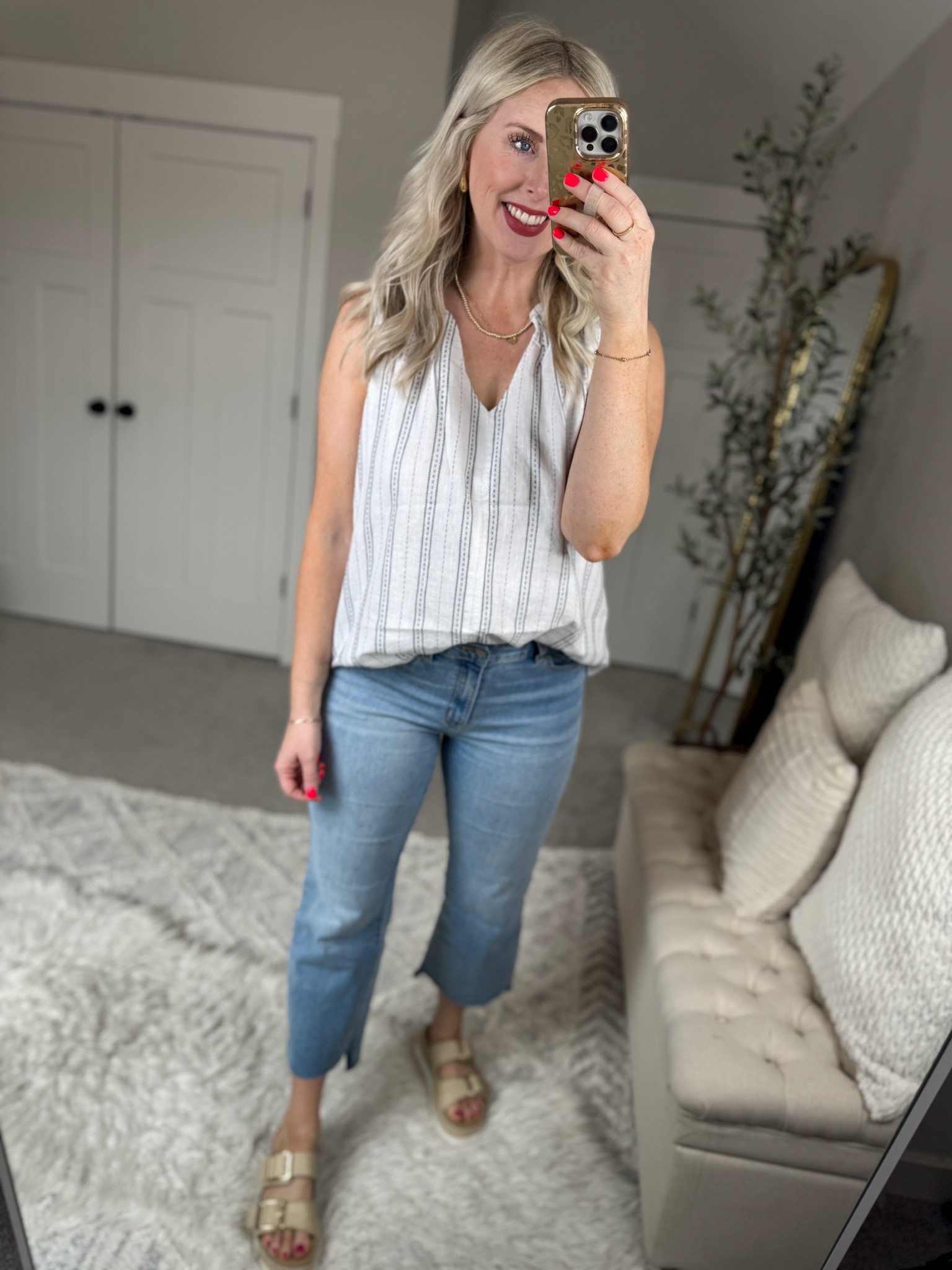 Daily try on, Walmart try on, Walmart outfit, Walmart fashion, kick flare jeans 

Top runs big!! Size down  

#LTKfindsunder50 #LTKSeasonal #LTKstyletip