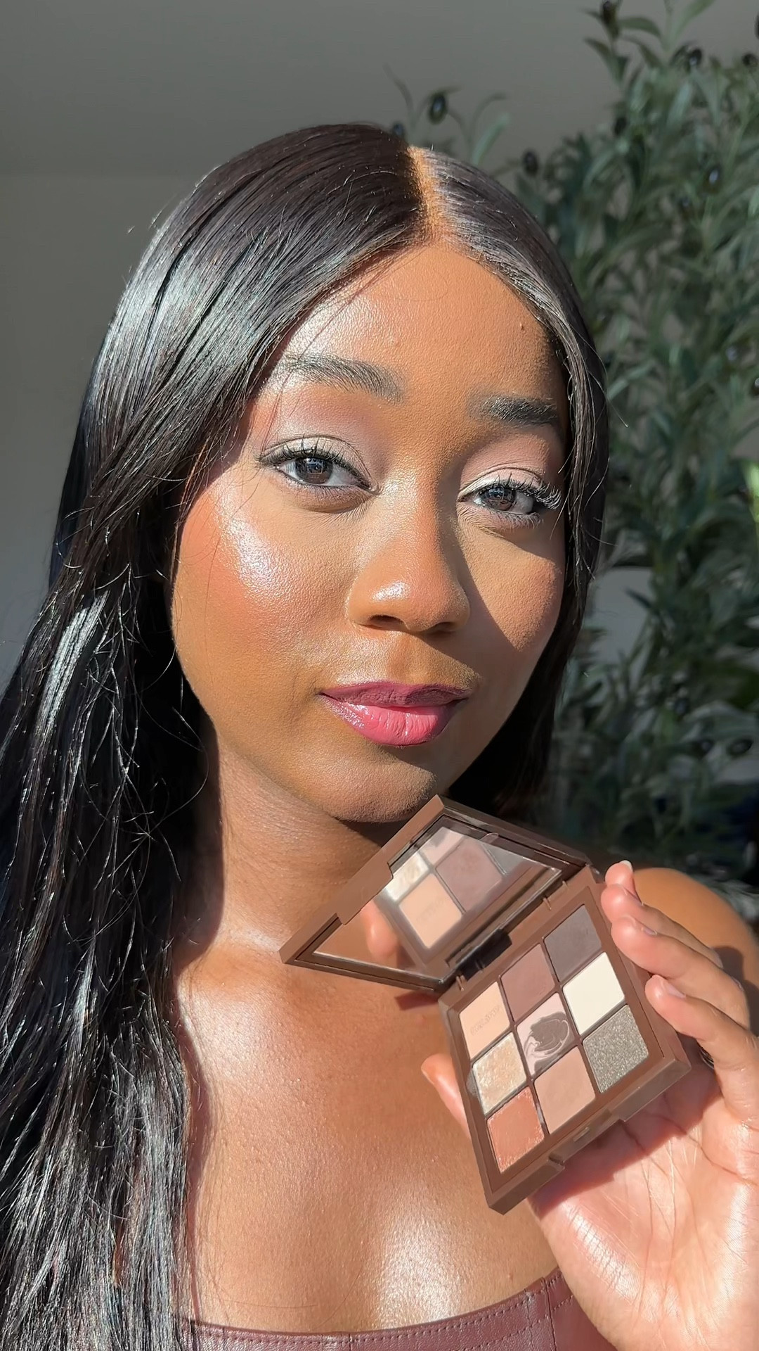 GRWM Soft Glam Eyeshadow palette: HUDA Beauty Creamy Obsessions neutral brown

#LTKbeauty