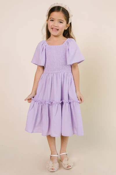 Mini Lennon Dress in Lavender | Ivy City Co