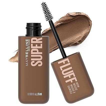 Maybelline Superfluff Volumizing Brow Mousse, All Day Tinted Brow Gel For Soft Full Brows, Soft B... | Amazon (US)