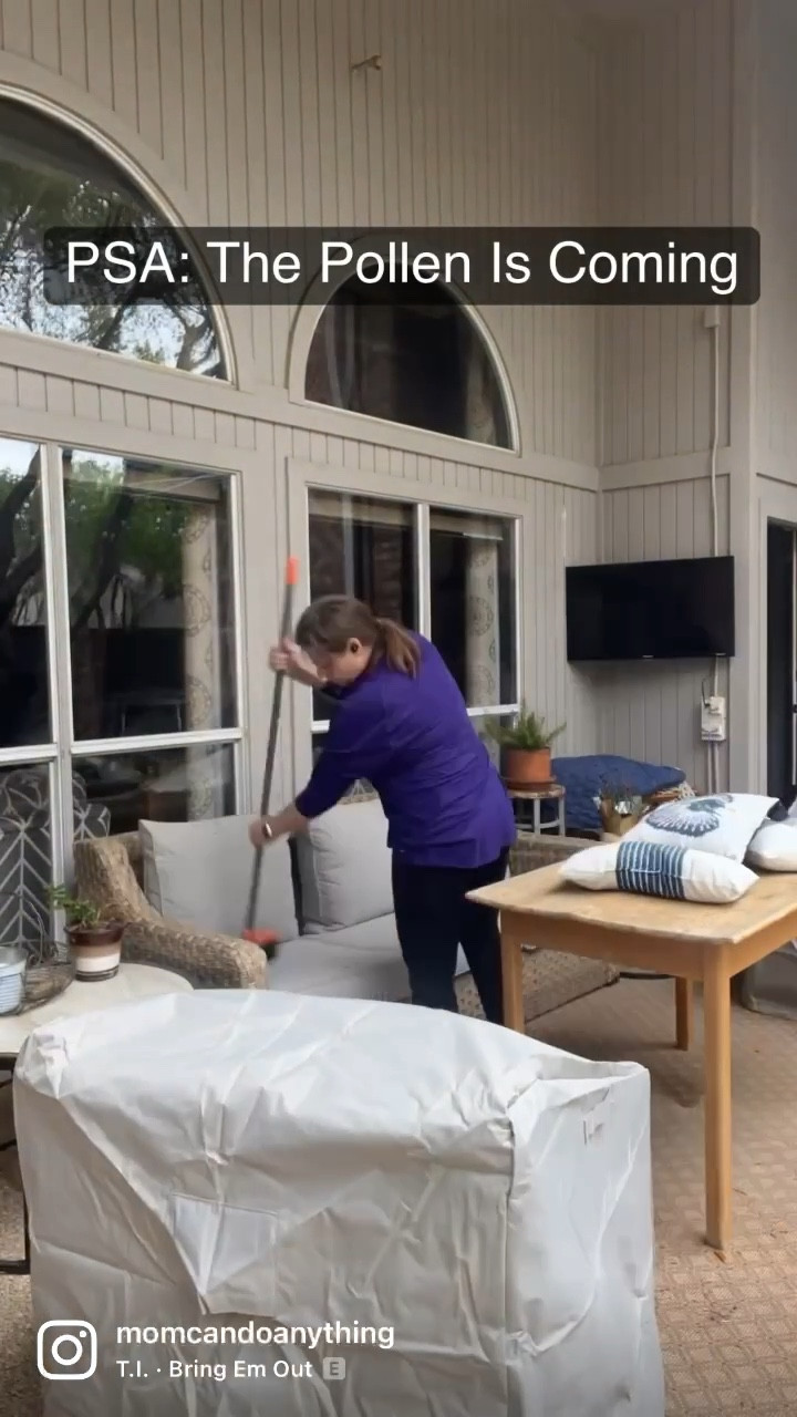 This outdoor furniture set comes with a couch, two swivel chairs, all the cushions, two tables, and covers!  It’s in stock and on sale!  Such a good purchase!

#LTKFind #LTKsalealert #LTKhome