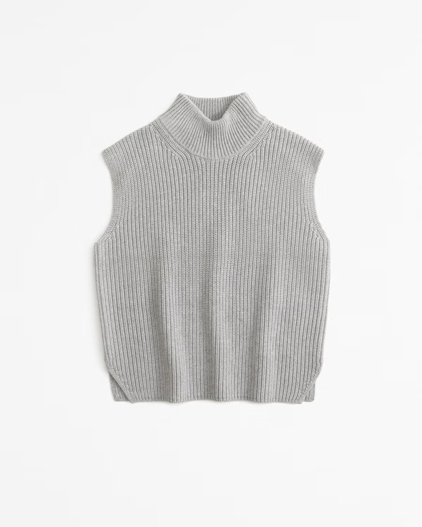 Sleeveless Turtleneck Sweater | Abercrombie & Fitch (US)