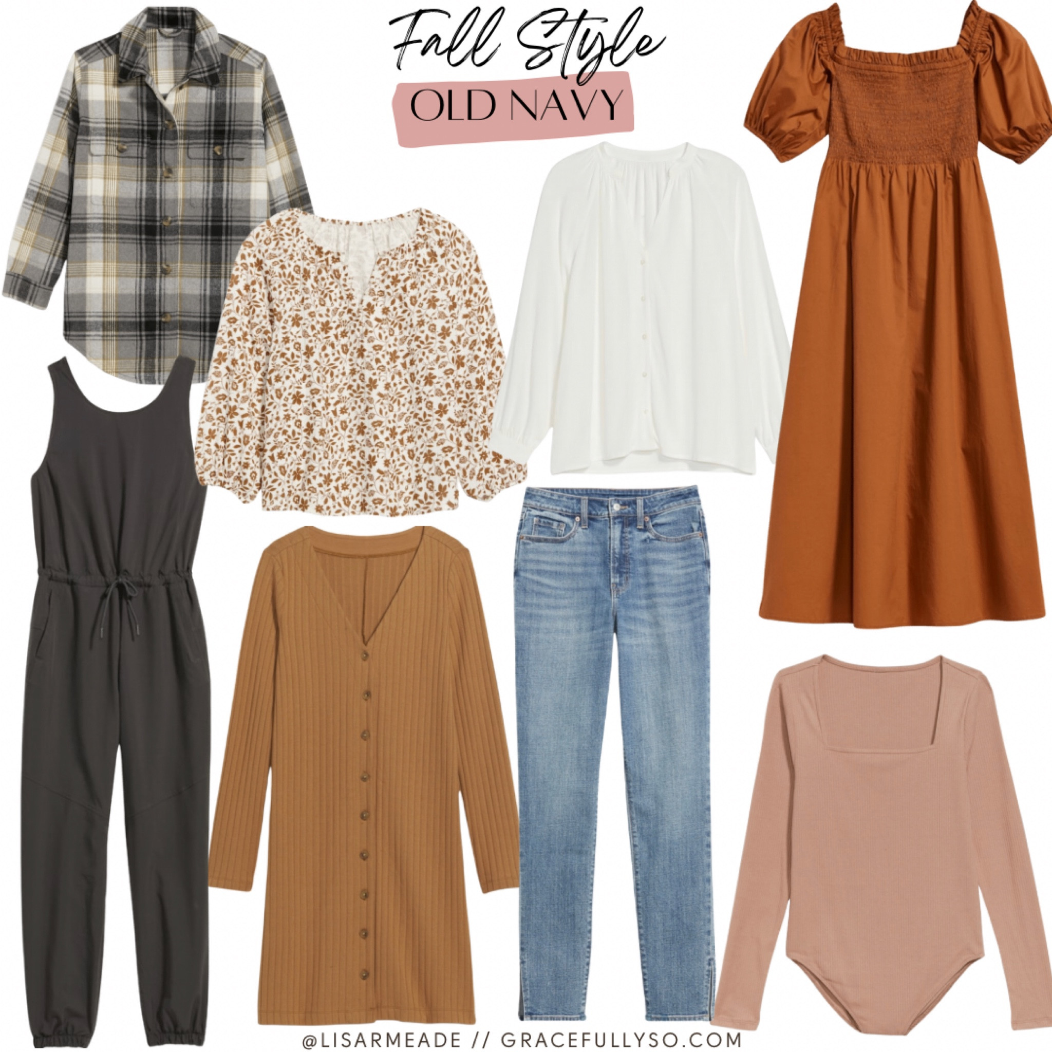 Old Navy - Fall Style - 30% OFF 
.
Sale / clothing / fashion / Womens fashion / bodysuit / plaid / blouse / jeans / jumpsuit / bodysuit 

#LTKworkwear #LTKunder50 #LTKsalealert